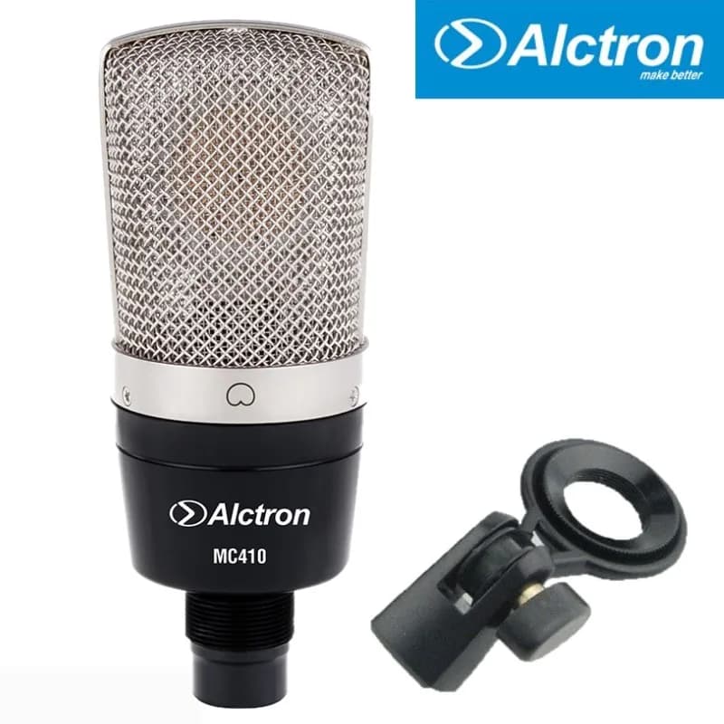 Microfone condensador Alctron MC410 original de alta qualidade para gravação profissional