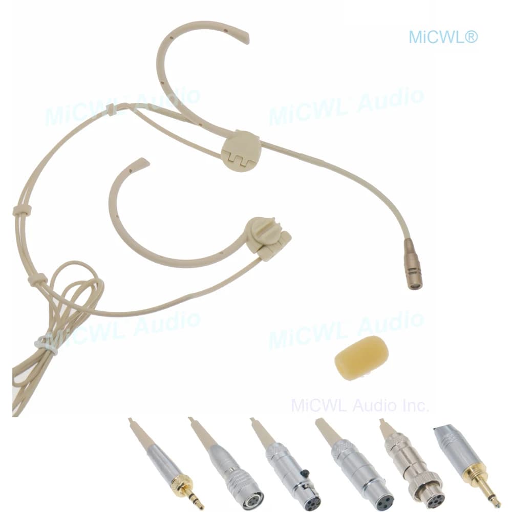 Melhor som fone de ouvido microfone para sennheiser hsp2 shure mipro akg sem fio bege cardióide cabeça microfones micwl cm90