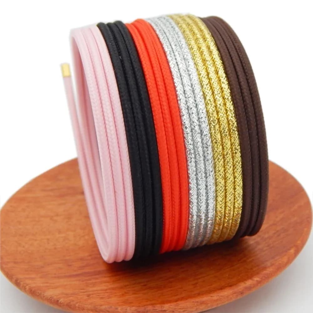 1pc corda magnética multicolor 51cm pulseiras ajustáveis corda para diy moda feminina colar jóias fazendo acessórios