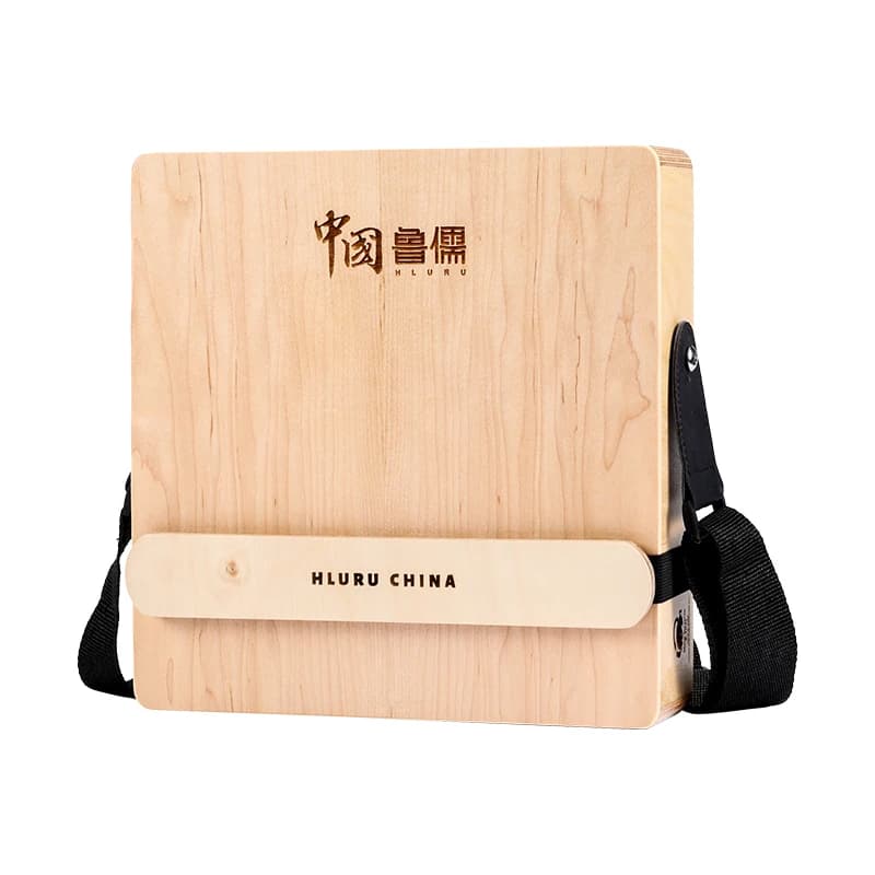 Tambor Hluru Cajon para trave, tambor de mão de madeira, tambor de Bango, tambor de caixa portátil, instrumento musical