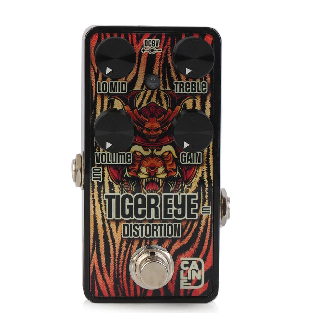 Cal- pedal de efeito de distorção eye para guitarra elétrica, acessório e peças para modelo tiger tiger