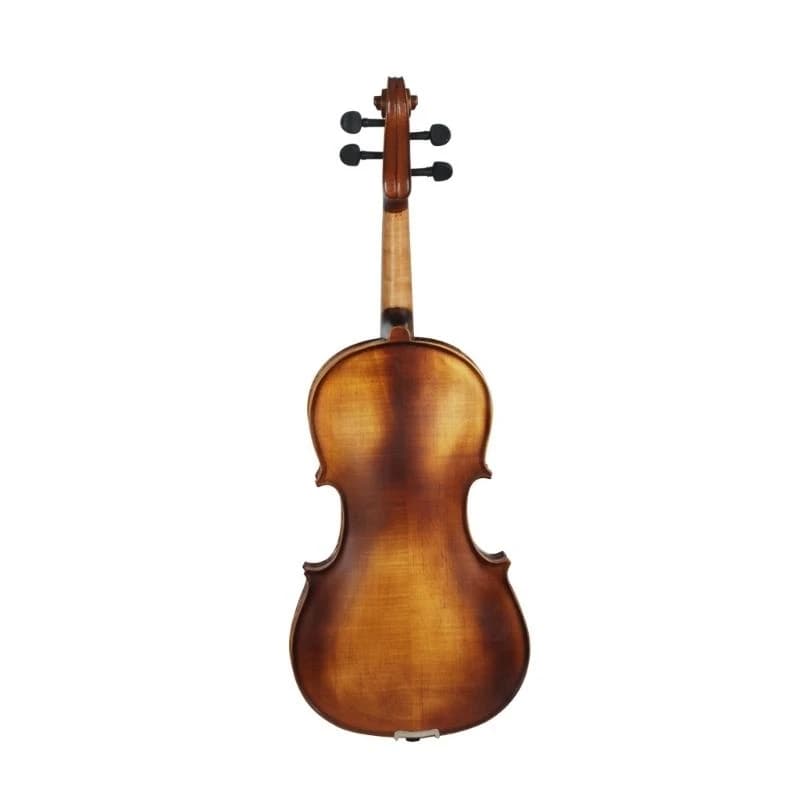 Viola acústica com arcos Painel maciça Viola natural vintage viola fosca