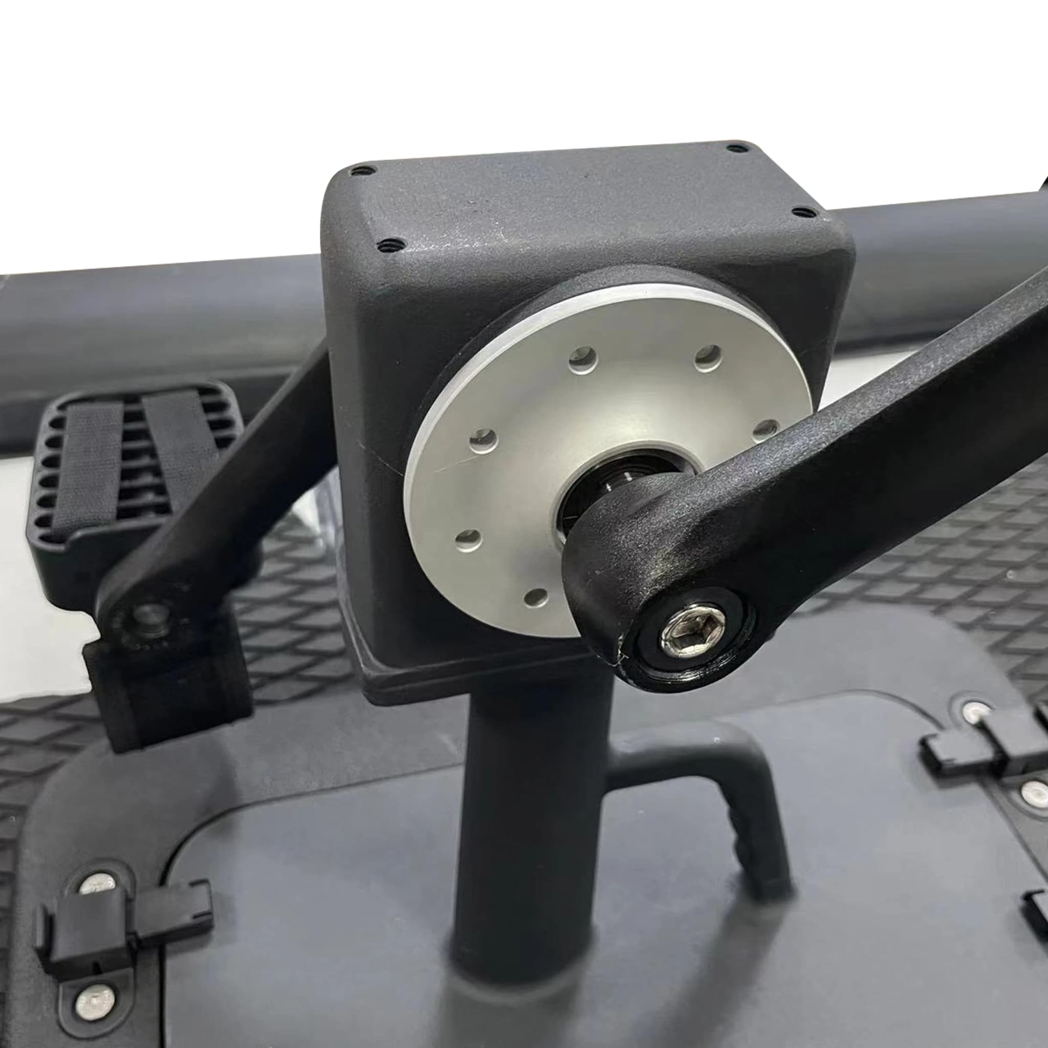 Acessórios infláveis para pedalboard de prancha de surf, sistema de acionamento de pedal de caiaque, unidade de pedal de hélice