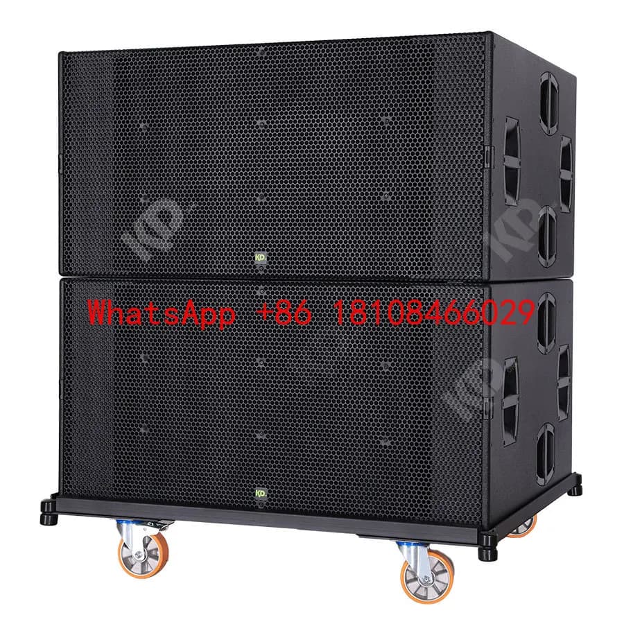 Subwoofer Profissional B22L-SUB Dual de 18 Polegadas para Line Array em Palcos de Concerto
