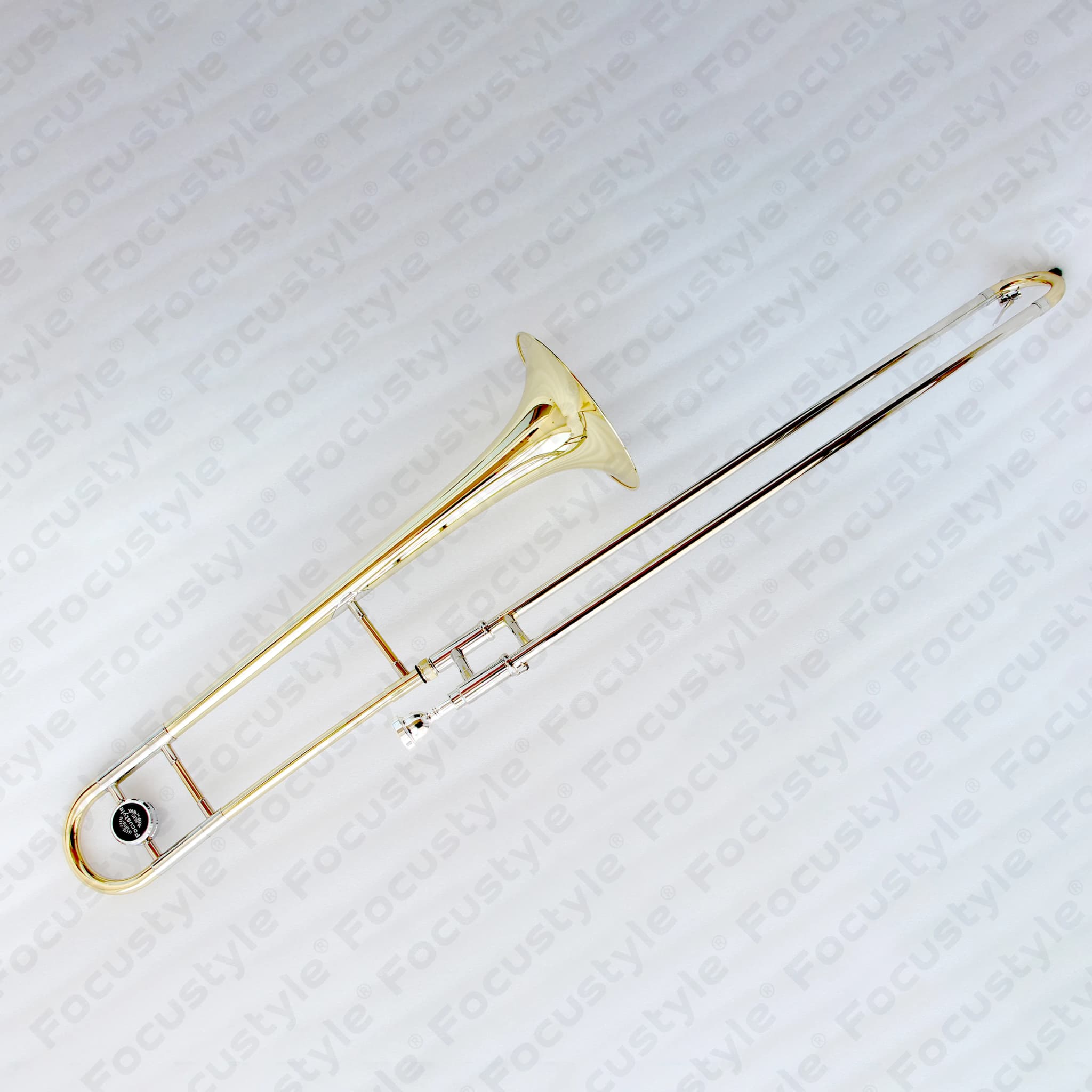 Trombone Tenor Chinês de Alta Qualidade Bb Laqueado a Ouro Preço