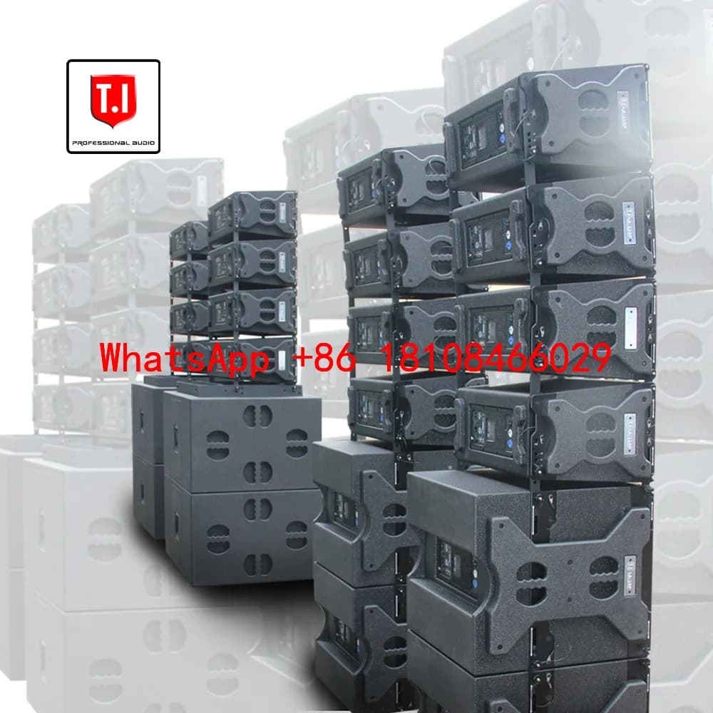 Sistema de Som LA-110, Equipamento de Som Line Array/Amplificadores/Alto-falantes, Áudio Profissional