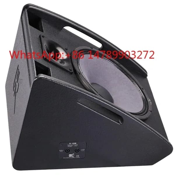 Caixa de Som Profissional Cvr PRO Audio para DJ e Performance em Palco