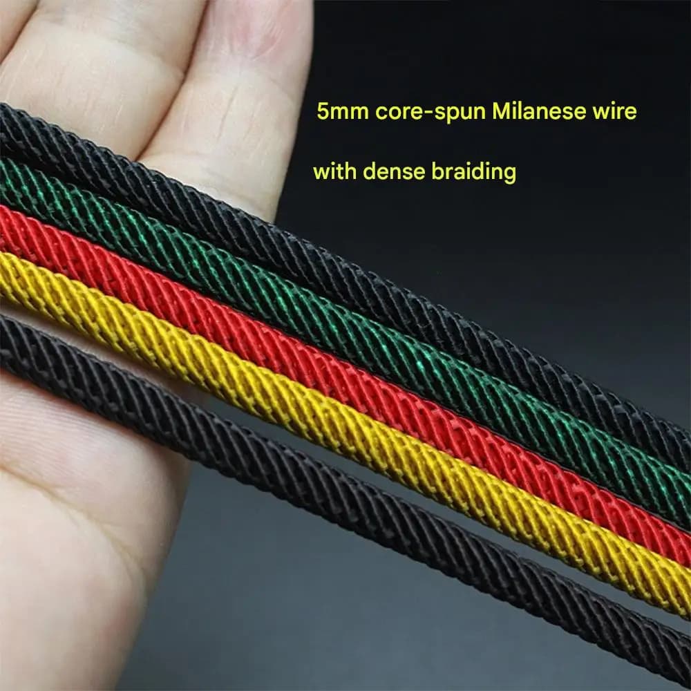 5mm 1 m/lote milão cabo pingente corda pulseira trançada cordas para diy miçangas colar jóias fazendo fio de náilon cabos fios