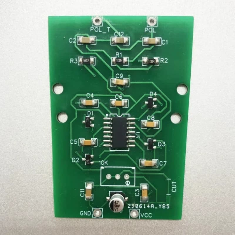 Diy canal duplo duplo op amp diafragma duplo 34mm grande diafragma condensador microfone placa de circuito baixo ruído