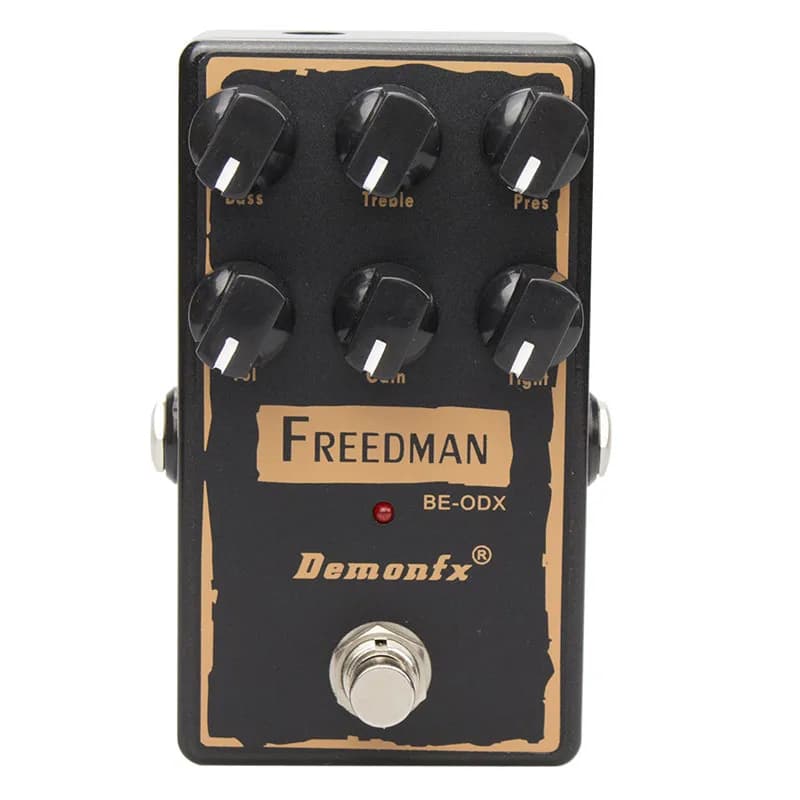 Demonfx BE-ODX Pedal de efeito de guitarra de alta qualidade distorção overdrive com true bypass