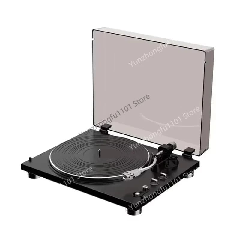 Melhor Venda: Toca-Discos Vintage Multifuncional, Gramofone Antigo Portátil para Discos de Vinil