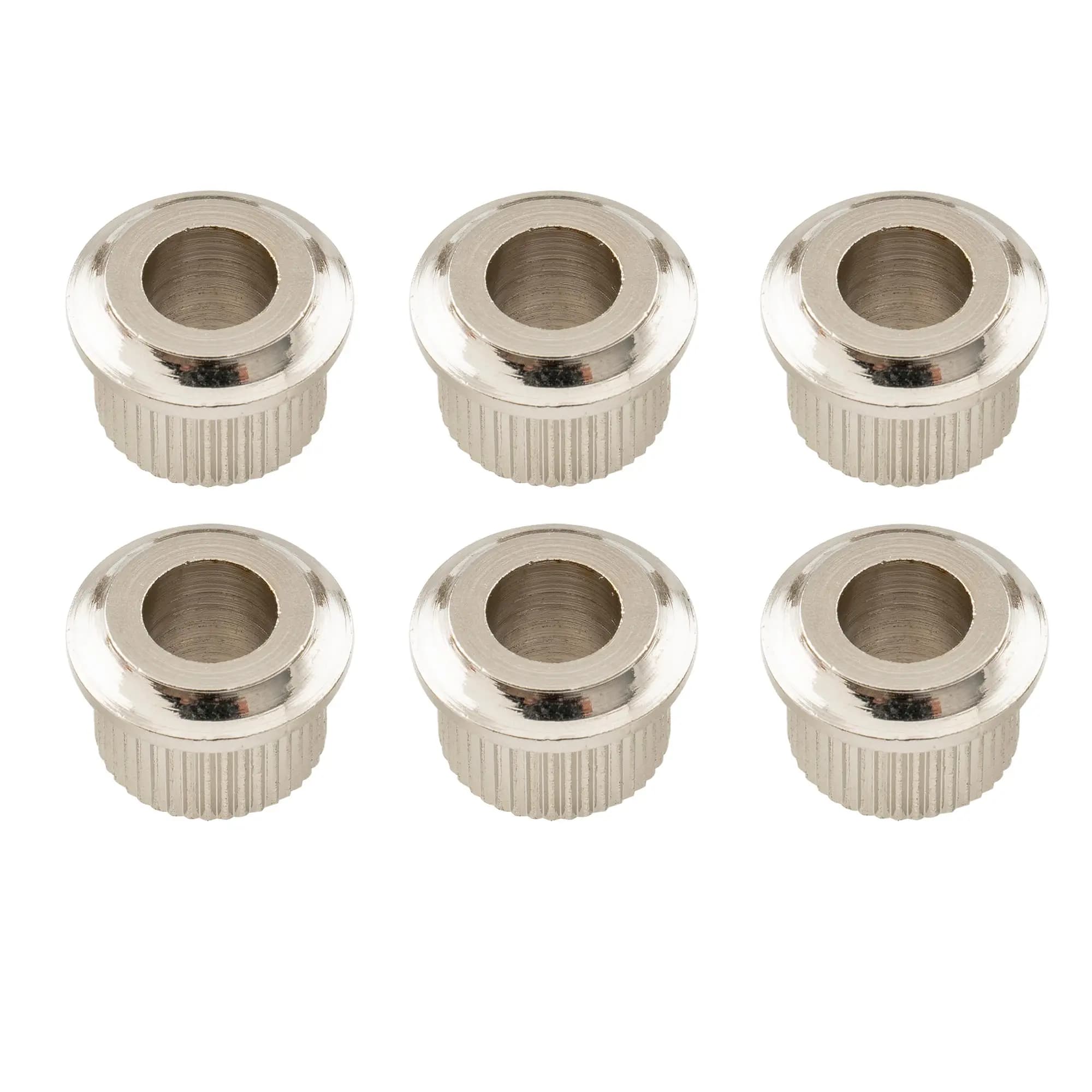 Seis afinadores de guitarra Musiclily pro, aço, vintage/moderno, tamanhos 6mm a 10mm, conjunto completo.