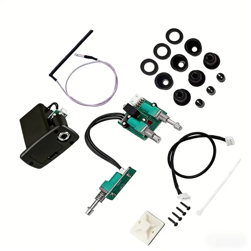 Captador para Guitarra e Ukulele com EQ de 2/3 Bandas e Amplificador Piezo - Acessórios para Instrumentos Musicais