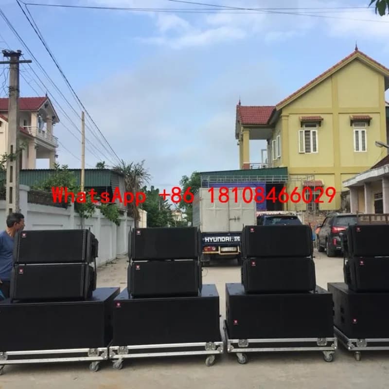 LA-12 Line Array com Woofer de 12 Polegadas, 700W(RMS), Sistema de Som Ativo e Passivo