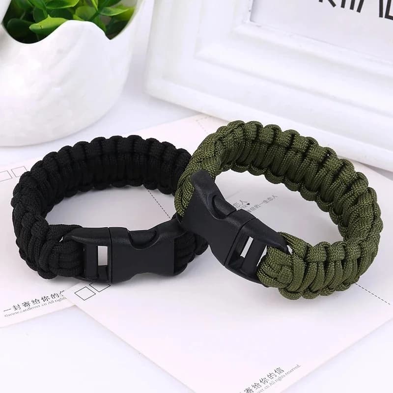 23cm sete núcleos paracord escape ao ar livre corda trançada de emergência edc acampamento sobrevivência poupança pulseira ferramentas escalada corda