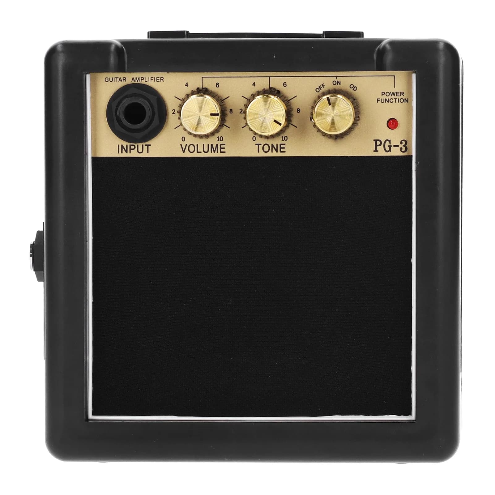 Amplificador De Guitarra Portátil, Mini Acessórios De Instrumentos Musicais, Pequeno Altifalante, PG-3, 3W