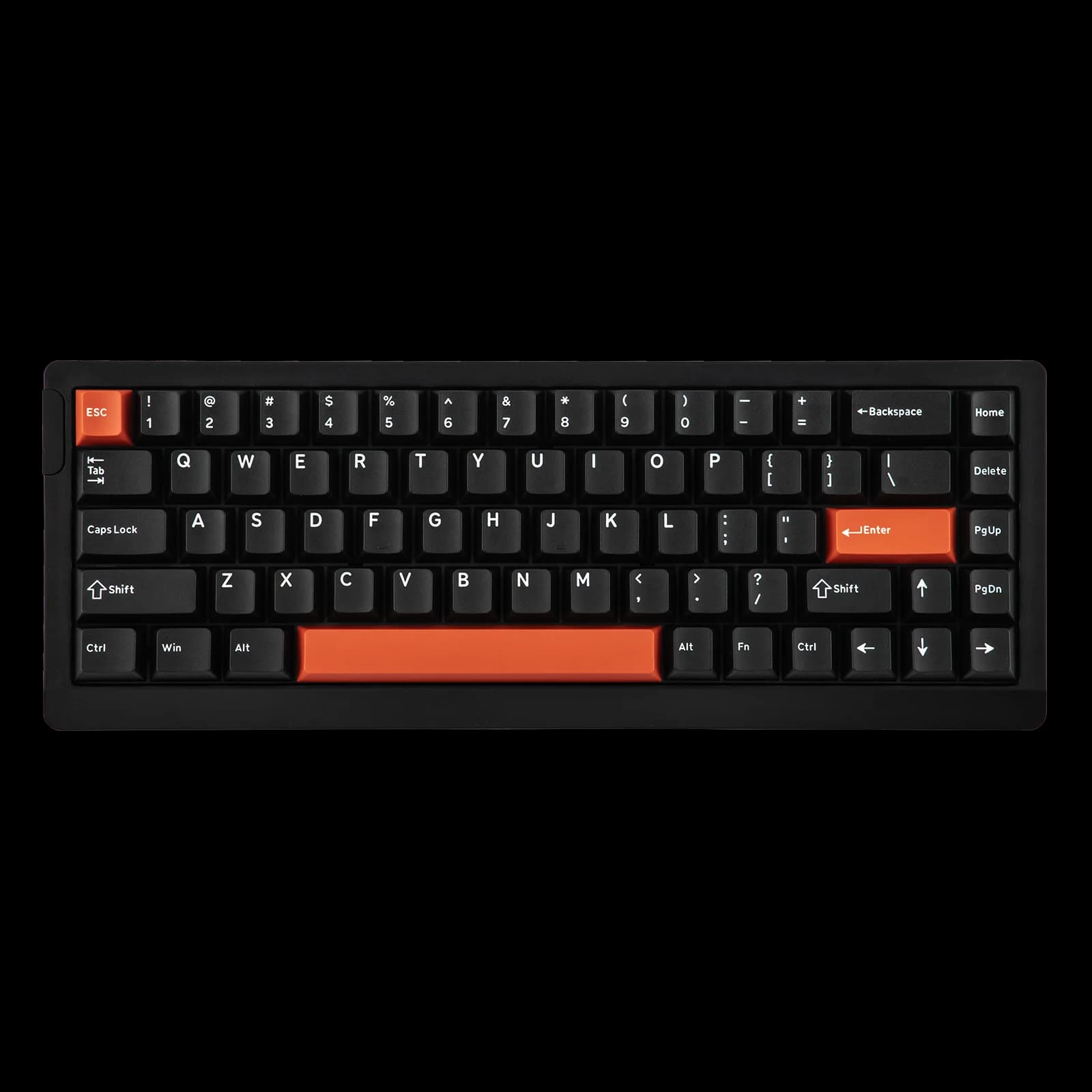 Epomaker he68 lite 65% ansi eua layout bandeja-montado com fio efeito hall teclado mecânico magnético dks socd rgb backlight