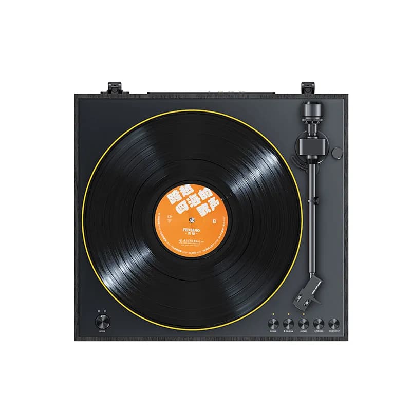 FiiO TT11 CD Player de Mesa Bluetooth Toca-Discos de Música em Liga de Alumínio Hi-Fi Retrô com Saída LO/PHONO
