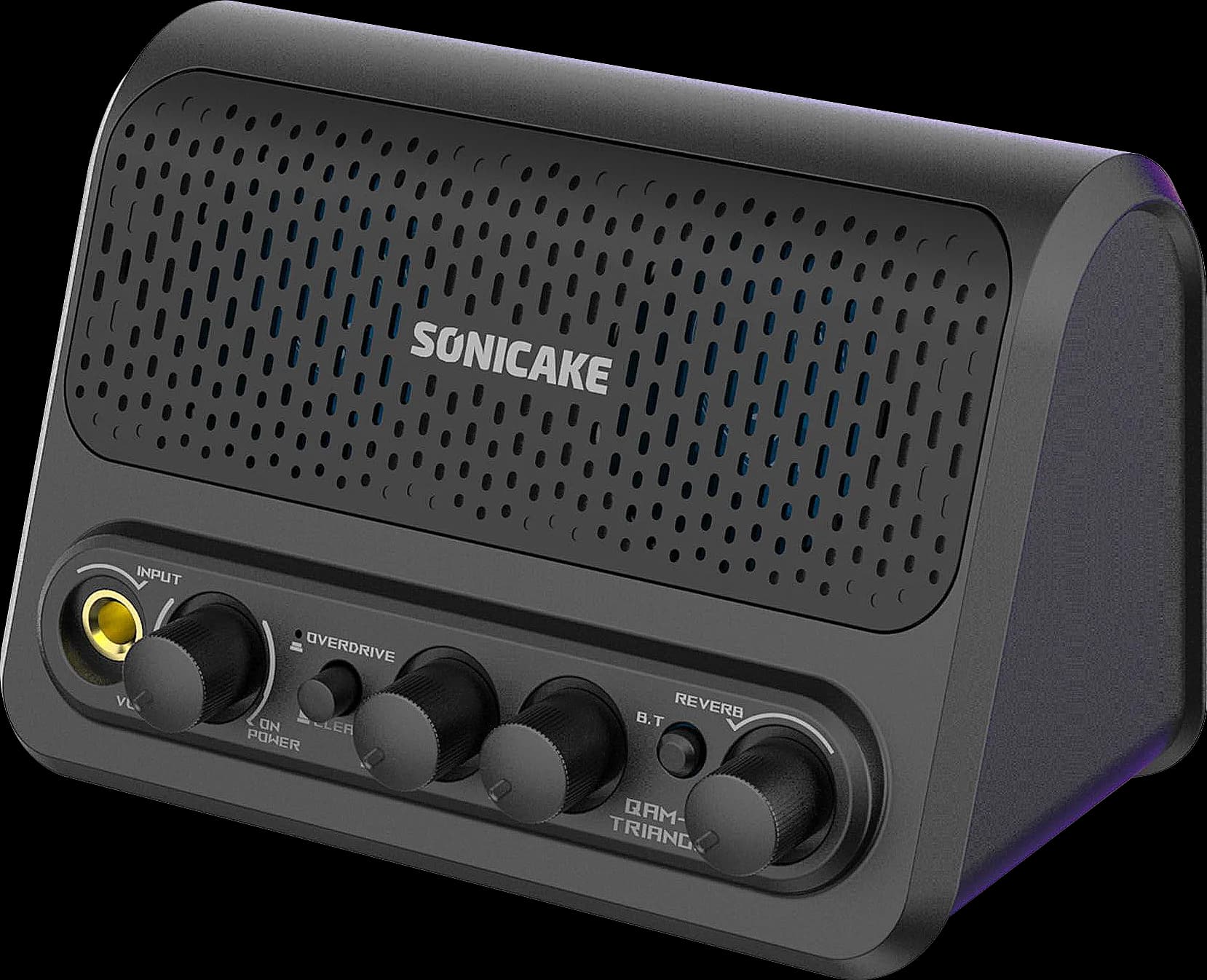 Sonicake duplo 5w guitarra combo amplificador alto-falante usb carregável áudio sem fio para guitarra acústica elétrica