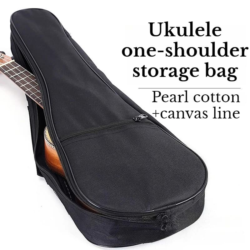 21/23 Polegada saco de ukulele de um ombro portátil engrossado à prova de choque à prova de gota saco de armazenamento de ukulele acessórios de instrumento musical