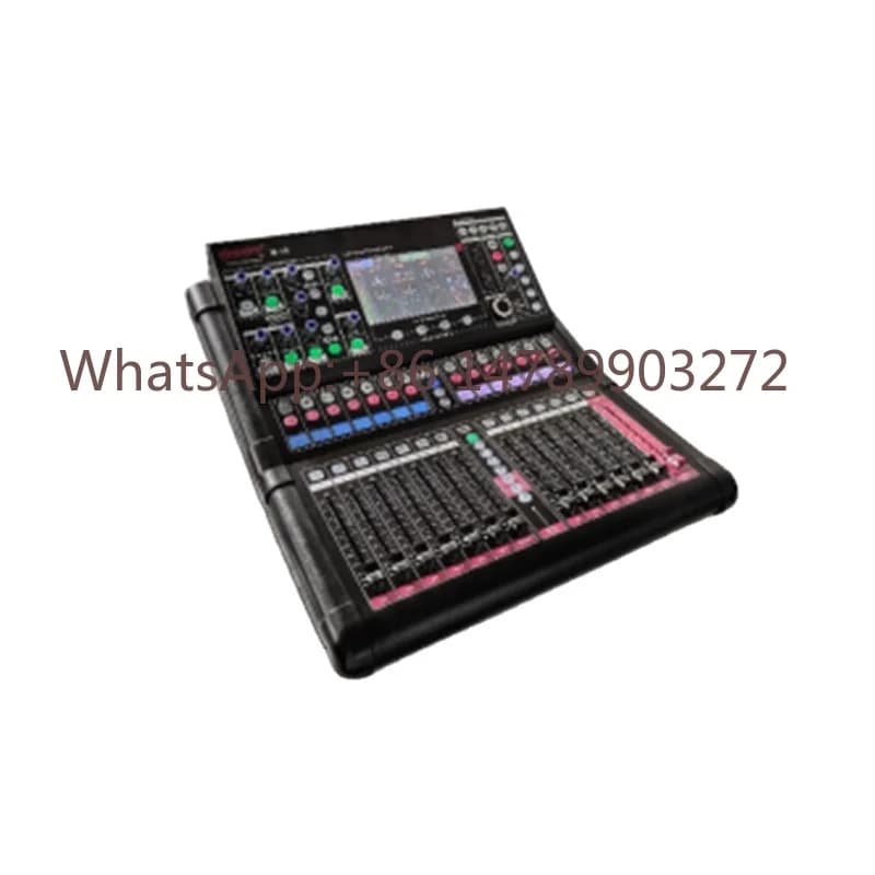 Mixer Digital para Conferências com Gravação Digital Balanceada e Tela Grande