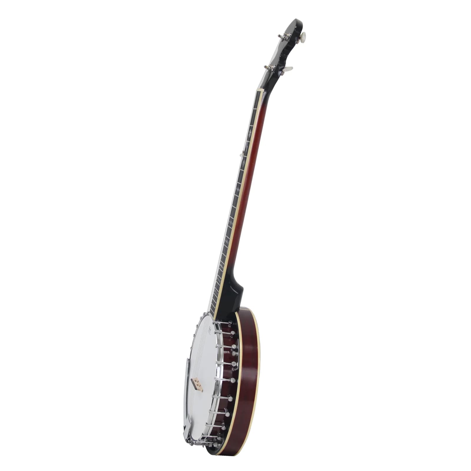 Banjo de Cinco Cordas com Tampo de Rosewood e Escala de Madeira, Direto da Fábrica