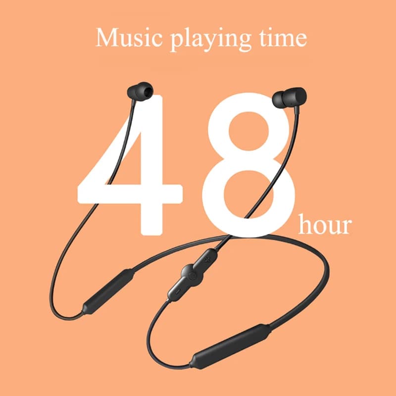 Fones de ouvido sem fio neckband fone de ouvido bluetooth com microfone fone de ouvido esporte hd baixo fone de ouvido sem fio jogo