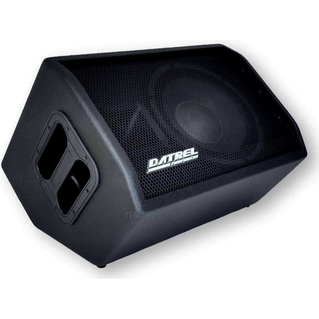 Caixa de som ativa profissional 200w palco retorno preto