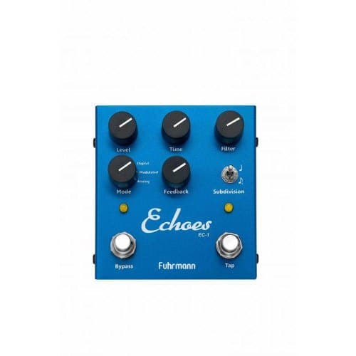 Pedal Fuhrmann Guitar Echoes Tap Delay Ec01 - Azul