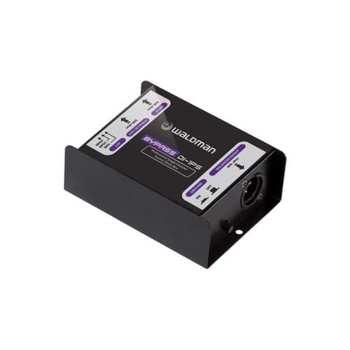 Direct Box Passivo Di-1ps Waldman Profissional Cx De Metal - Preto
