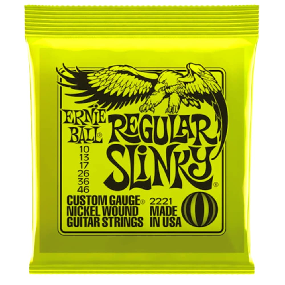 Corda Guitarra - Ernie Ball 0.10 - corda de guitarra - cordas de guitarra - encordoamento guitarra - corda guitarra 010 - cordas guitarra