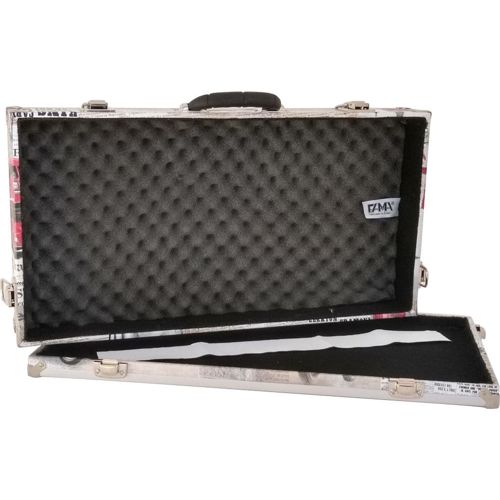 Estojo de pedaleira Boss Line6 Gt10 Gt100 Gt1000 Zoom London aberto
