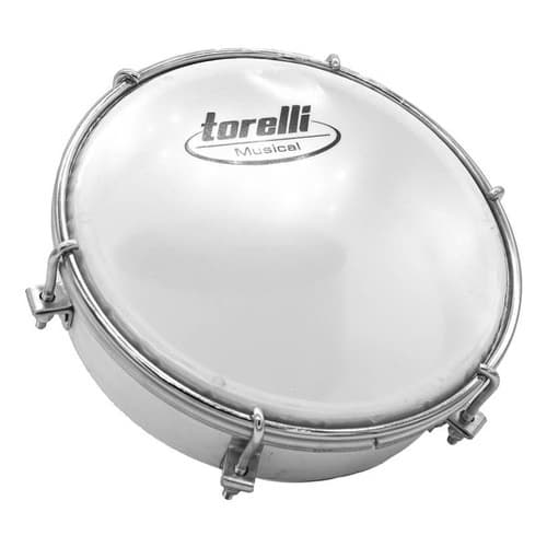 Tamborim Injetado Branco Pele Leitosa Torelli Tt 404