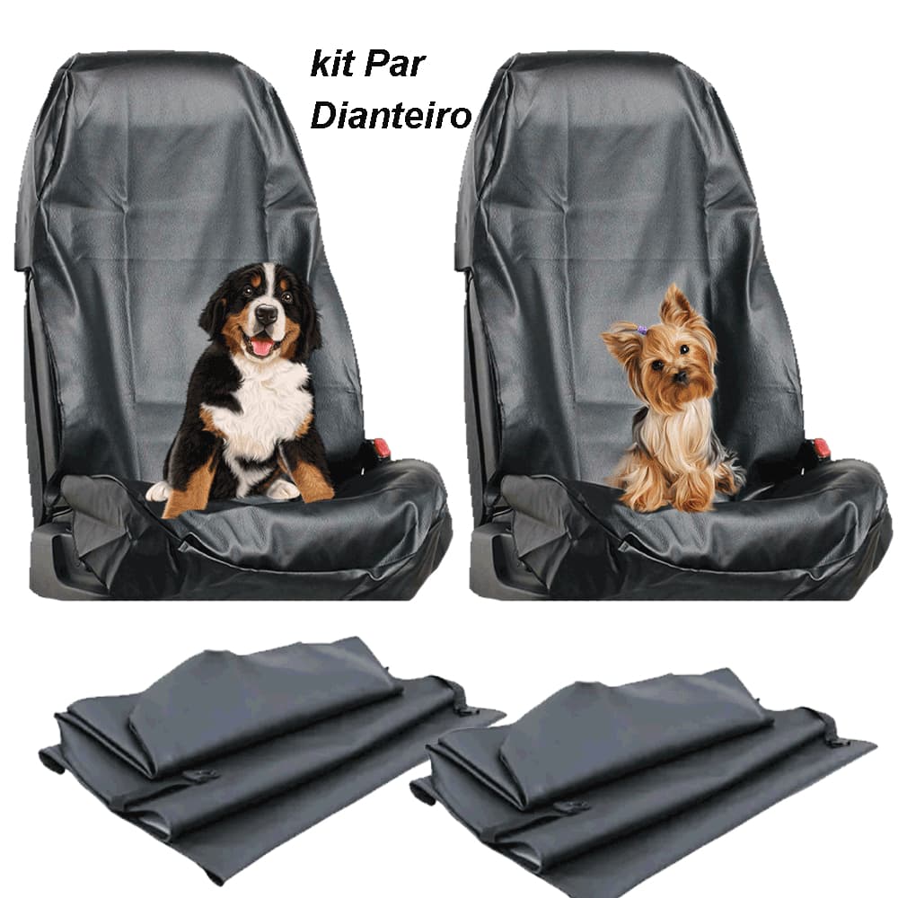 Kit do Par Conjunto Dianteiro de Capas Protetor Carro Banco banco dianteiros Frente Oficina Mecânico Pet Corino impermeável