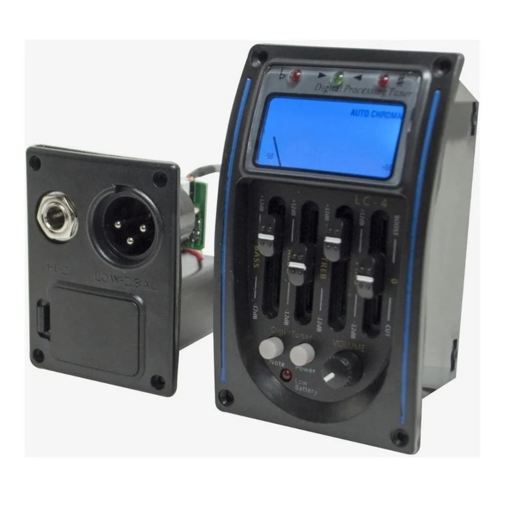 Captador Lc5 Pre Amp Equalizador com Afinador para Violão