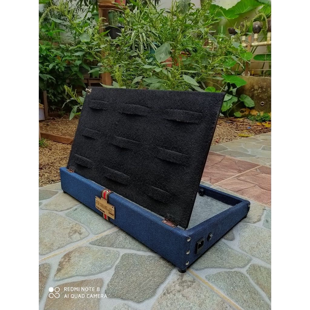 Pedalboard Articulado 45x30 + bag para pedais de guitarra