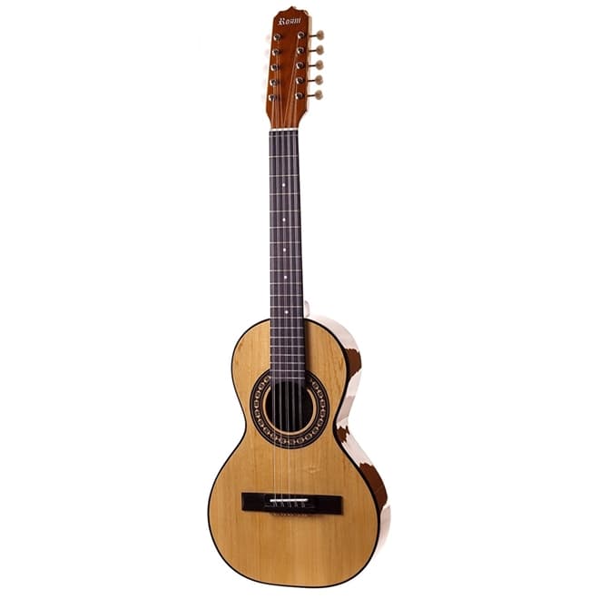 VIOLA CAIPIRA ROZINI LUTHIERIA RV151ACNI CAIPIRA PONTEIO SINTURADA NATURAL FEITO A MÃO MADEIRA NOBRE