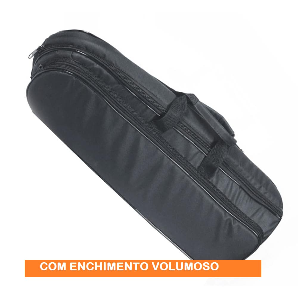 Capa Extra Luxo Para Trombone Curto