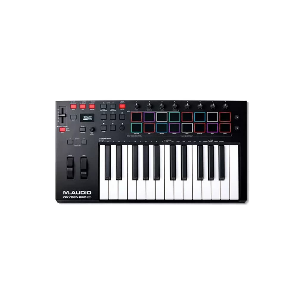 Controlador Midi Teclado M-audio Oxygen Pro 25 C\ 25 Teclas
