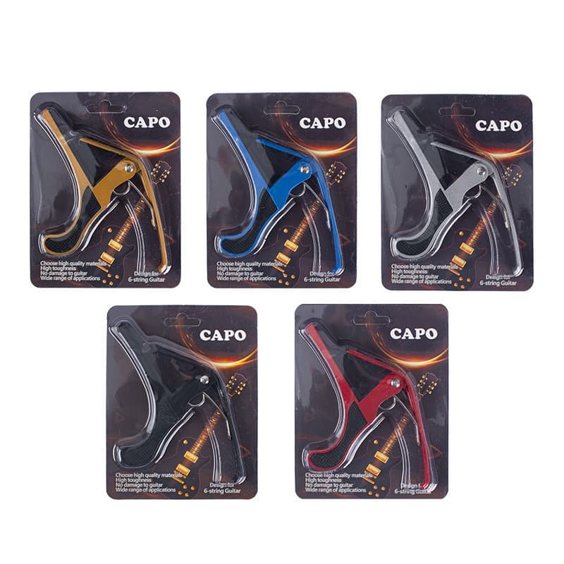 Capotraste Violão Aço Nylon Braçadeira Guitarra Viola Abraçadeira VL - Metal