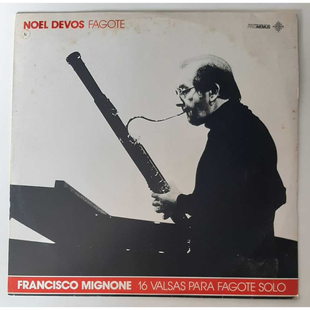 Lp Francisco Mignone - 16 Valsas Para Fagote Solo