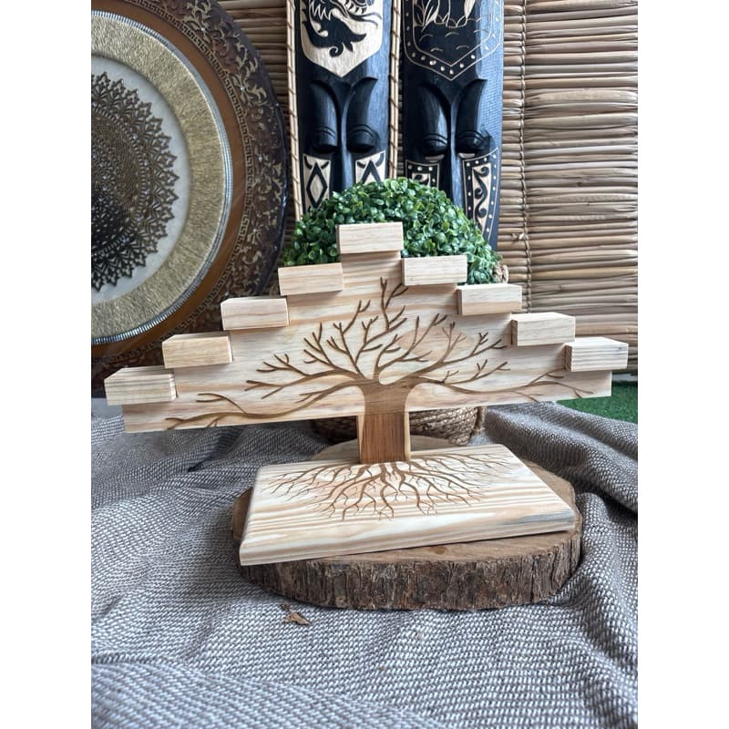 Altar Conga Orixás Madeira Umbanda Candomblé Santos CG