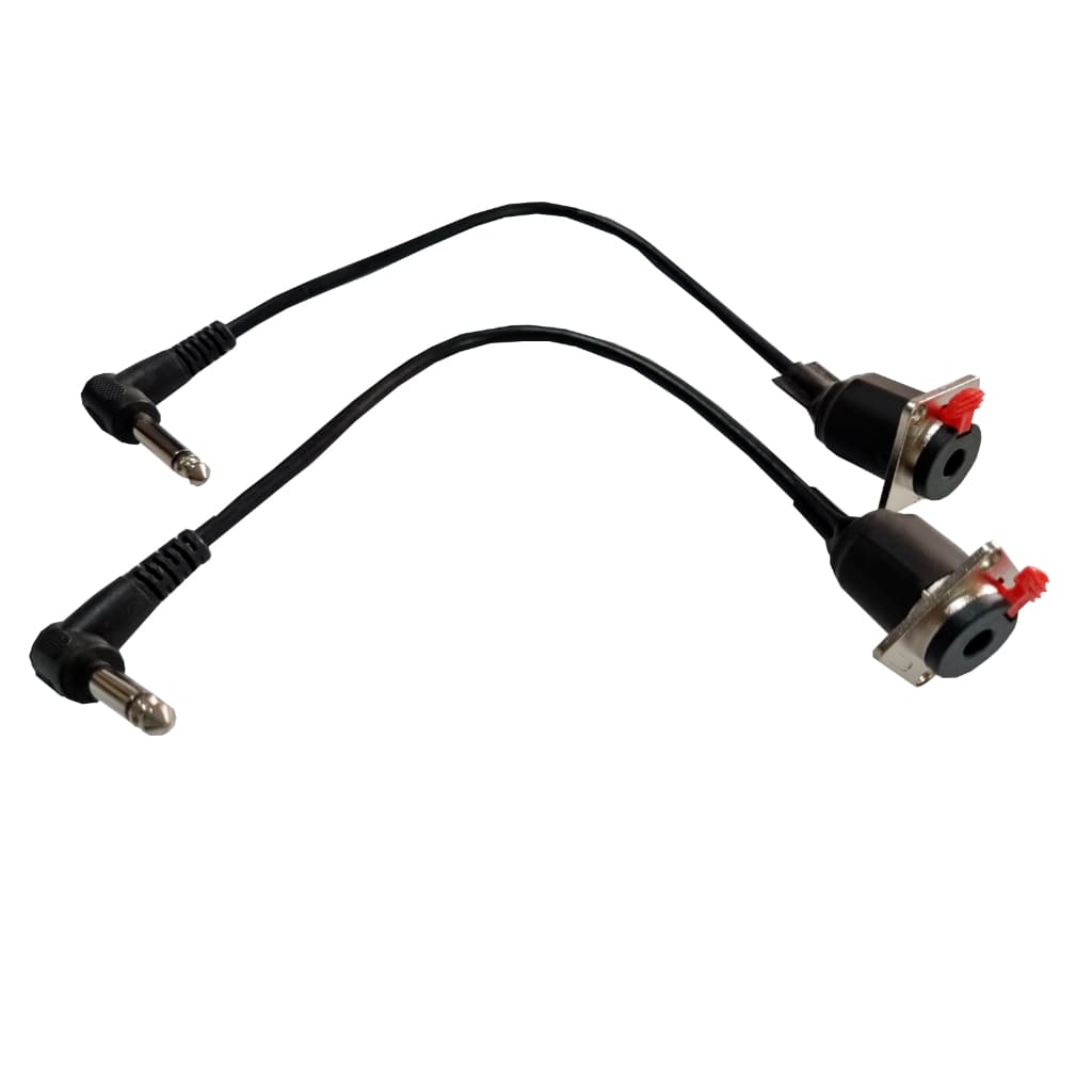 Kit jacks com trava 25cm para Pedalboard Creationfd