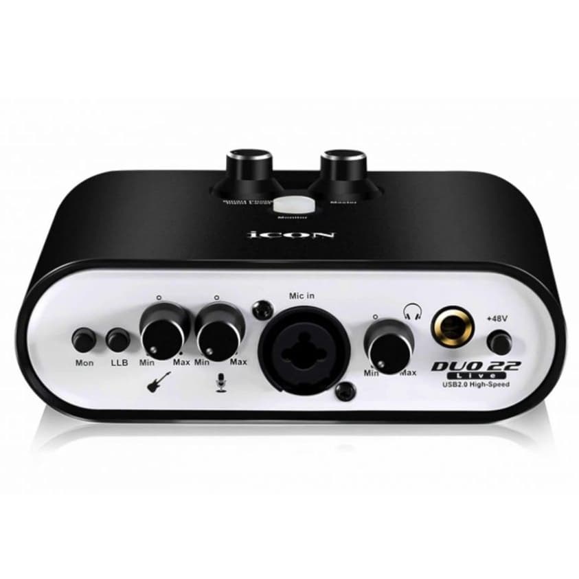 Interface De Áudio Icon Pro Audio USB 2 Canais - Duo22 Live