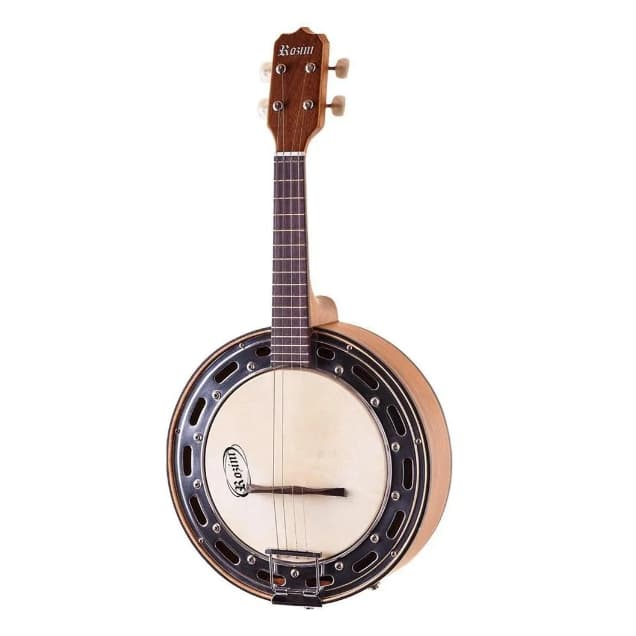 Banjo Estudante Rozini Rj14 Elétric Caixa Larga Fosco Imbuia