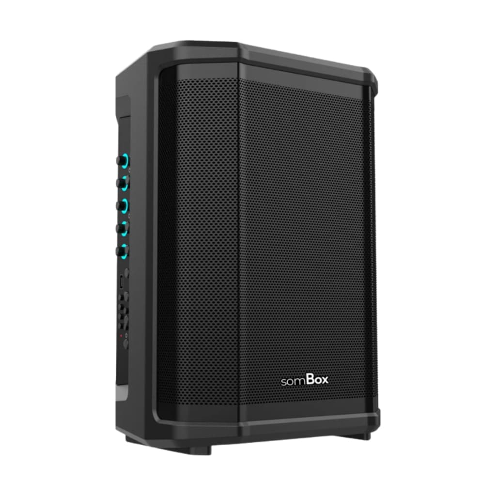 Caixa De Som portatil Bluetooth 160w Profissional Ativa sombox Tws acustica BATERIA graves Forte
