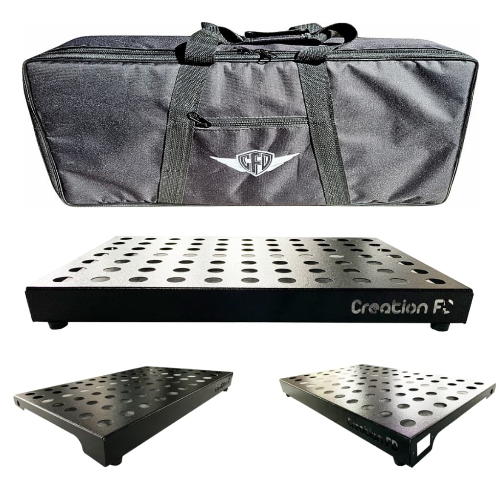 Pedalboard custom 46x29 com Softbag