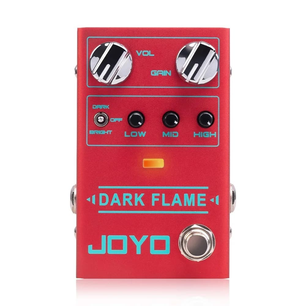 Pedal Guitarra r-17 Joyo Dark Flame r17 Distorção Overdrive High Gain