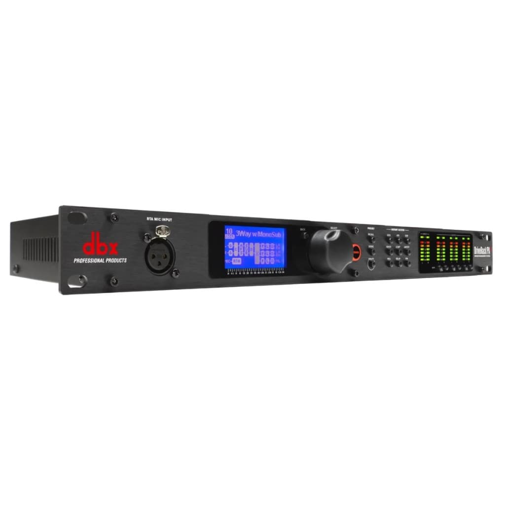 Processador Áudio Digital Dbx Driverack PA2 Profissional Harman - Preto