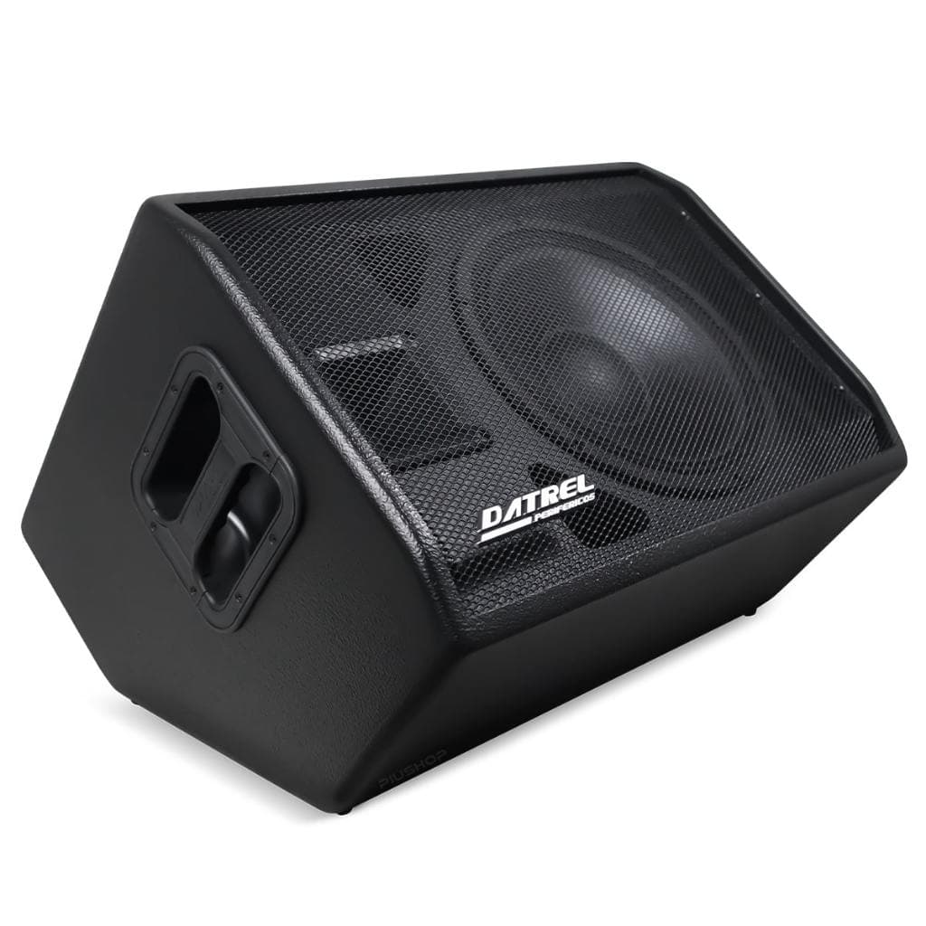 Caixa de retorno ativa Datrel 12 polegadas 250W RMS preto